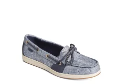 Sperry Womens Coastfish 1-eye Boat Shoe - Navy