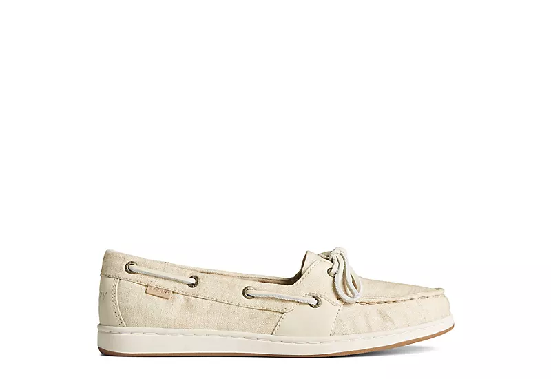 Sperry Womens Coastfish 1-eye Boat Shoe - Tan 4 Sperry Womens Coastfish 1-eye Boat Shoe - Tan - Image 2