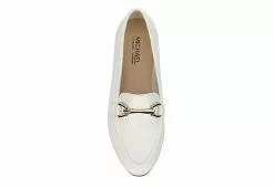 Michael By Michael Shannon Womens Silvana Loafer - White -Shoes Shop US 01 104946 05