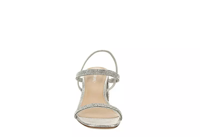 Maripé Maripe Womens Pippa Sandal - Silver 5 Maripé Maripe Womens Pippa Sandal - Silver - Image 3