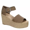 Michael By Michael Shannon Womens Giulia Wedge Sandal - Taupe