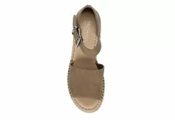 Michael By Michael Shannon Womens Giulia Wedge Sandal - Taupe -Shoes Shop US 01 105204 05