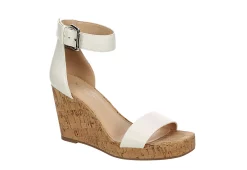 Xappeal Womens Amora Wedge Sandal - White