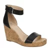 Xappeal Womens Amora Wedge Sandal - Black -Shoes Shop US 01 105217 00