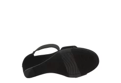 Xappeal Womens Camryn Wedge Sandal - Black -Shoes Shop US 01 105234 06