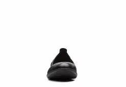 Clarks Womens Jeanette Ease Flat - Black -Shoes Shop US 01 105283 02