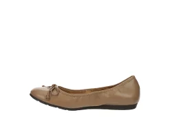 Mootsies Tootsies Womens Cameo Flat - Camel -Shoes Shop US 01 105356 03
