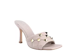 Marc Fisher Womens Dacorin Slide Sandal - Nude