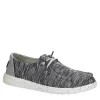 Heydude Womens Wendy Slip On Sneaker - Dark Grey -Shoes Shop US 01 105633 00