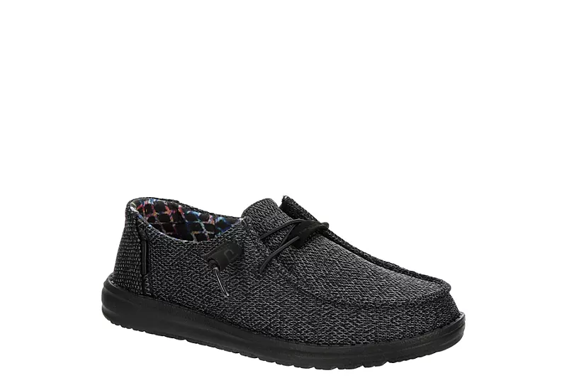 Heydude Womens Wendy Slip On Sneaker - Black 3 Heydude Womens Wendy Slip On Sneaker - Black