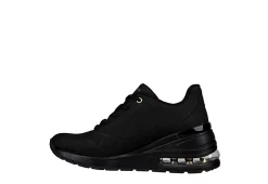 Skechers Womens Million Air Elevated Air Sneaker - Black -Shoes Shop US 01 105671 02