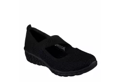 Skechers Womens Uplifted Slip On Sneaker - Black