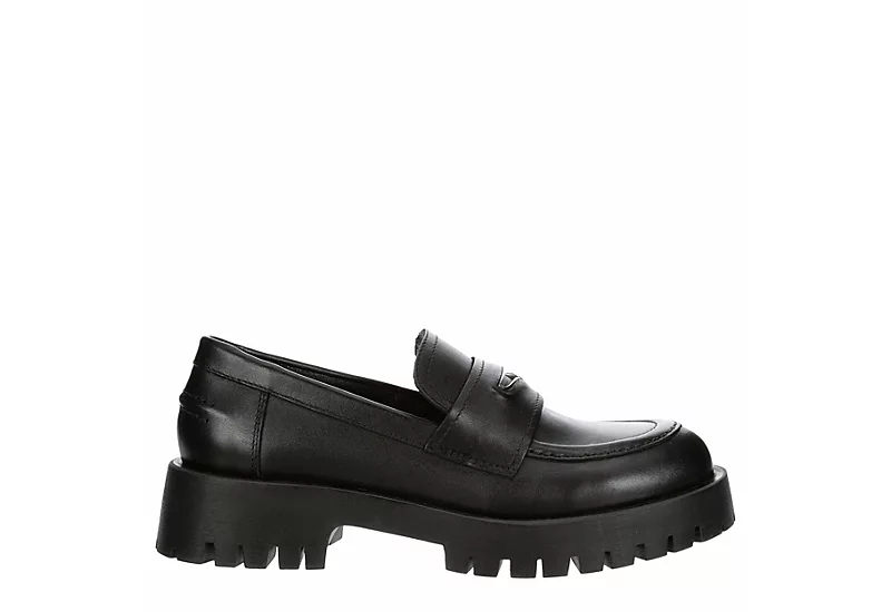 Steve Madden Womens Lawrence Loafer - Black 4 Steve Madden Womens Lawrence Loafer - Black - Image 2