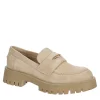 Steve Madden Womens Lawrence Loafer - Sand -Shoes Shop US 01 105712 00