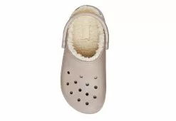 Crocs Womens Classic Lined Clog - Taupe -Shoes Shop US 01 105732 04