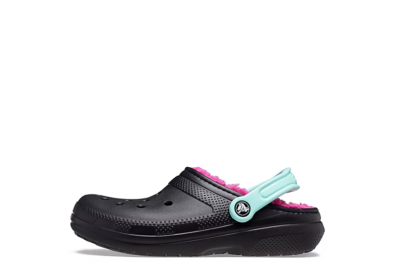 Crocs Womens Classic Lined Clog - Black 5 Crocs Womens Classic Lined Clog - Black - Image 3