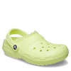 Crocs Womens Classic Lined Clog - Pale Yellow -Shoes Shop US 01 105740 00