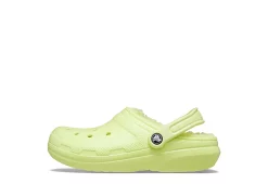 Crocs Womens Classic Lined Clog - Pale Yellow -Shoes Shop US 01 105740 02