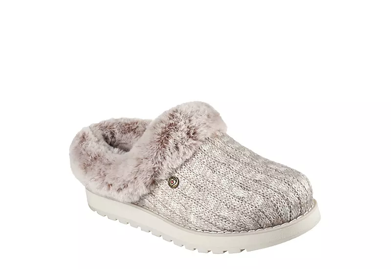 Skechers Womens Keepsakes Ice Angel Slipper - Brown 3 Skechers Womens Keepsakes Ice Angel Slipper - Brown
