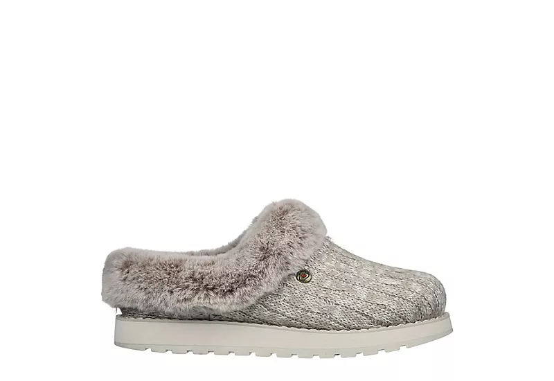 Skechers Womens Keepsakes Ice Angel Slipper - Brown 4 Skechers Womens Keepsakes Ice Angel Slipper - Brown - Image 2