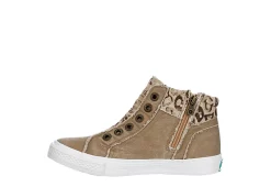 Blowfish Womens Kora High Top Sneaker - Taupe -Shoes Shop US 01 105833 03