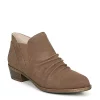 Lifestride Womens Aurora Bootie - Cognac -Shoes Shop US 01 105847 00
