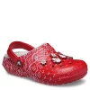 Crocs Womens Classic Lined Clog - Red -Shoes Shop US 01 105864 00