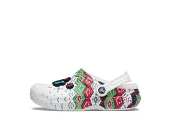 Crocs Womens Classic Lined Clog - White -Shoes Shop US 01 105865 02