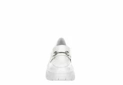 Steve Madden Womens Trifecta Loafer - White -Shoes Shop US 01 105877 02