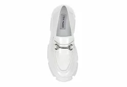 Steve Madden Womens Trifecta Loafer - White -Shoes Shop US 01 105877 05
