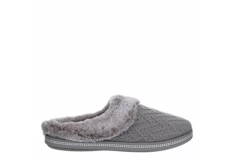 Skechers Womens Cozy Campfire Home Essential Slipper - Grey 4 Skechers Womens Cozy Campfire Home Essential Slipper - Grey - Image 2