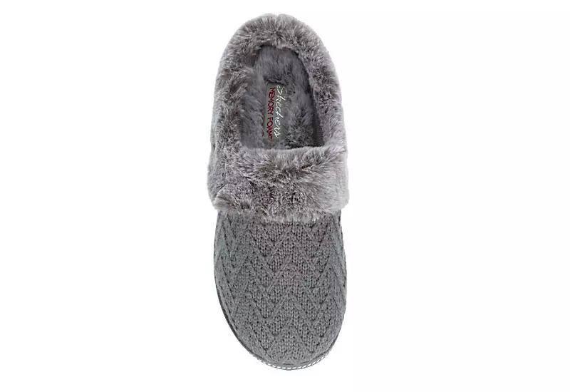 Skechers Womens Cozy Campfire Home Essential Slipper - Grey 8 Skechers Womens Cozy Campfire Home Essential Slipper - Grey - Image 6