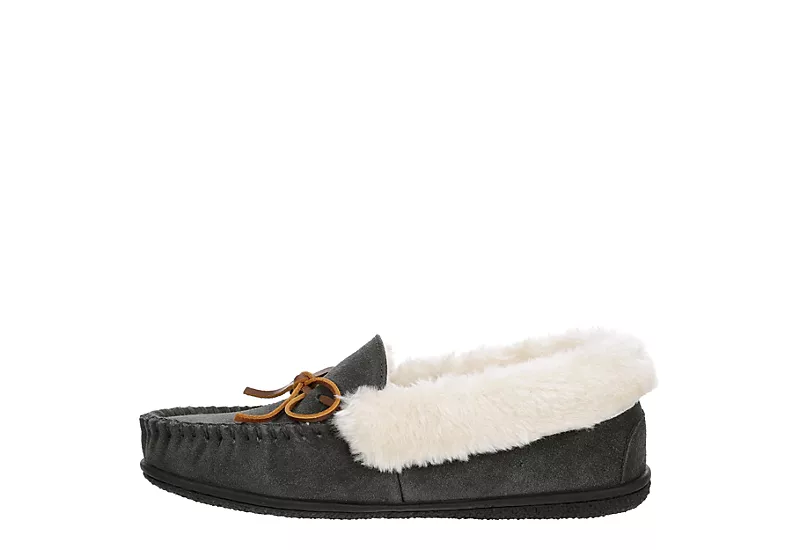 Minnetonka Womens Jessica Trapper Slipper - Dark Grey 6 Minnetonka Womens Jessica Trapper Slipper - Dark Grey - Image 4