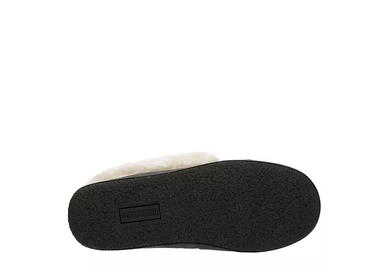 Minnetonka Womens Jessica Trapper Slipper - Dark Grey 9 Minnetonka Womens Jessica Trapper Slipper - Dark Grey - Image 7