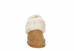 Minnetonka Womens Jule Bootie Slipper - Tan -Shoes Shop US 01 106042 02