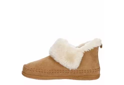Minnetonka Womens Jule Bootie Slipper - Tan -Shoes Shop US 01 106042 03