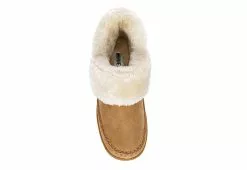 Minnetonka Womens Jule Bootie Slipper - Tan -Shoes Shop US 01 106042 05