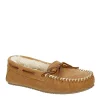 Minnetonka Womens Marj Moc Slipper - Tan -Shoes Shop US 01 106044 00