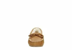Minnetonka Womens Marj Moc Slipper - Tan -Shoes Shop US 01 106044 02