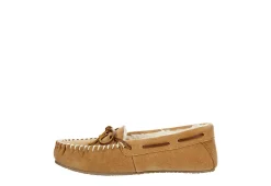 Minnetonka Womens Marj Moc Slipper - Tan -Shoes Shop US 01 106044 03