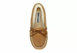 Minnetonka Womens Marj Moc Slipper - Tan -Shoes Shop US 01 106044 05