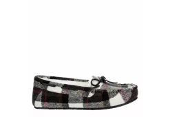 Minnetonka Womens Marj Moc Slipper - Plaid -Shoes Shop US 01 106045 01