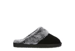 Minnetonka Womens Twyla Scuff Slipper - Black -Shoes Shop US 01 106046 01