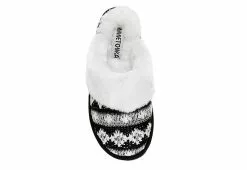 Minnetonka Womens Twyla Scuff Slipper - Black -Shoes Shop US 01 106047 05