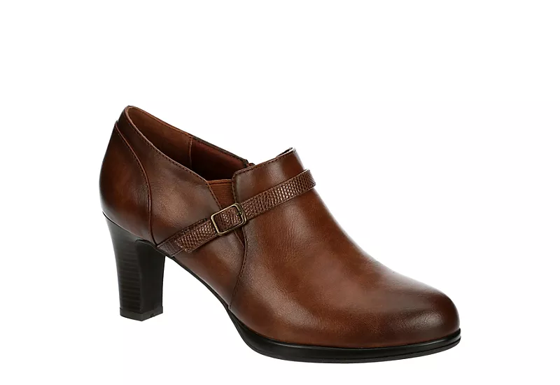 Lauren Blakwell Womens Ellory Bootie - Brown 3 Lauren Blakwell Womens Ellory Bootie - Brown