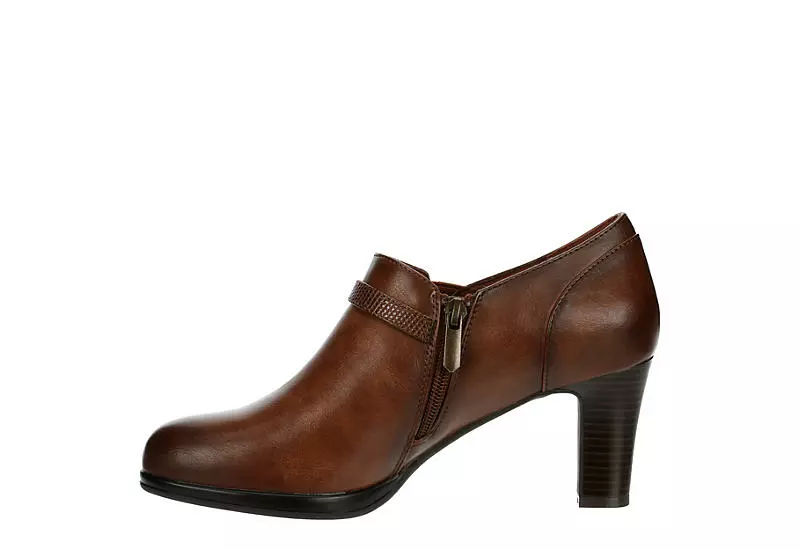 Lauren Blakwell Womens Ellory Bootie - Brown 6 Lauren Blakwell Womens Ellory Bootie - Brown - Image 4