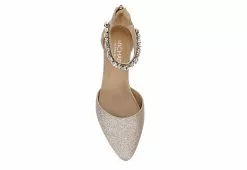 Michael By Michael Shannon Womens Alora Flat - Gold -Shoes Shop US 01 106102 05