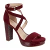 Limelight Womens Lainey Platform Sandal - Wine -Shoes Shop US 01 106134 00