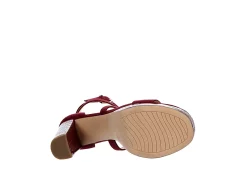 Limelight Womens Lainey Platform Sandal - Wine -Shoes Shop US 01 106134 06