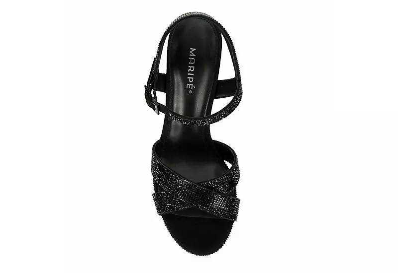 Maripé Maripe Womens Leilani Platform Sandal - Black 8 Maripé Maripe Womens Leilani Platform Sandal - Black - Image 6
